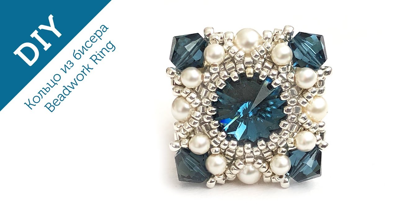 Beaded ring tutorial #diy #tutorial #ring #earrings #beadwork (2019)