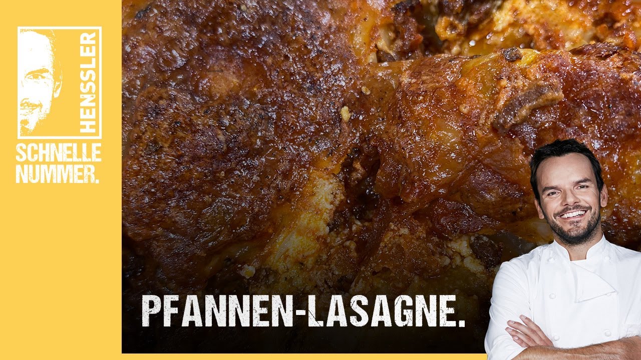 Schnelles Pfannen-Lasagne Rezept von Steffen Henssler