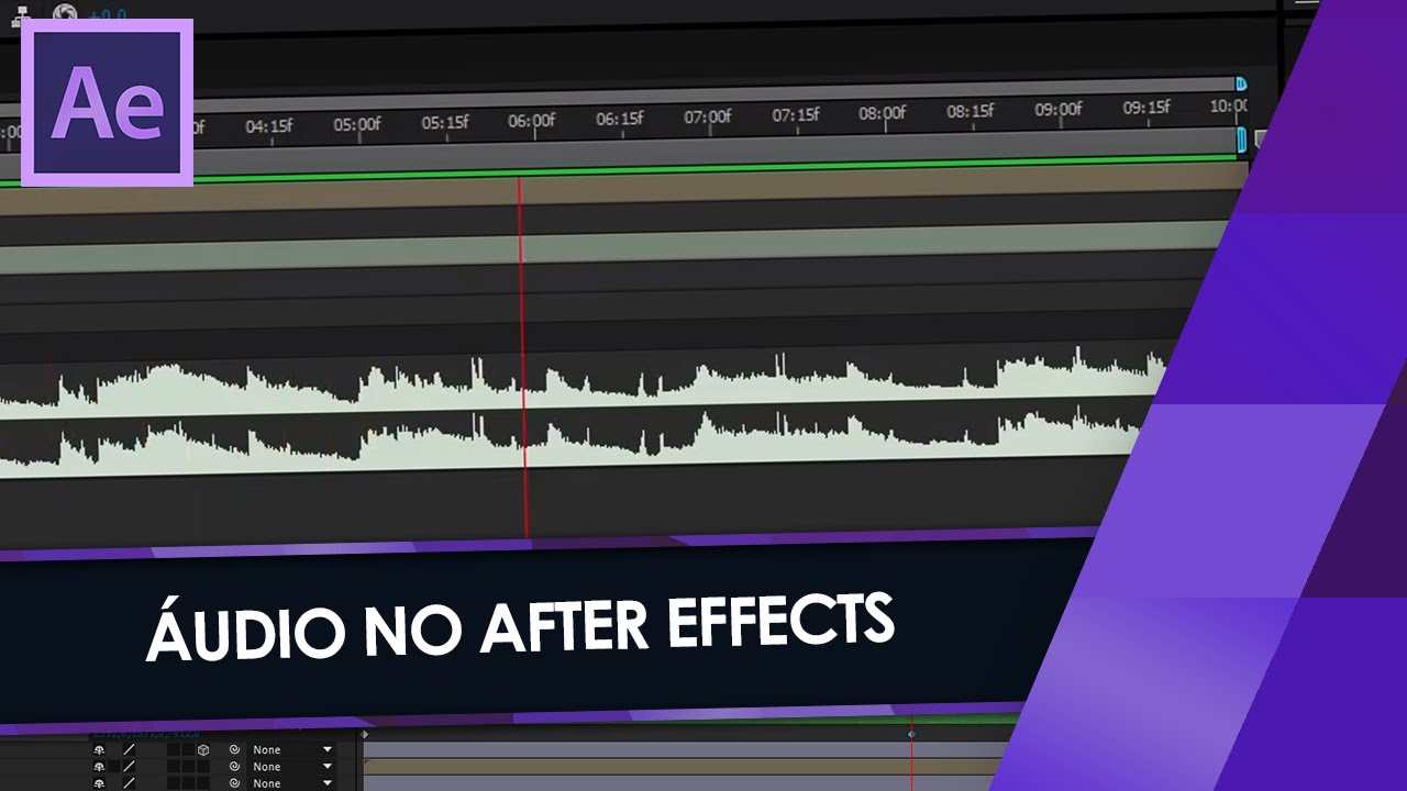 Como trabalhar com ÁUDIO no After Effects!