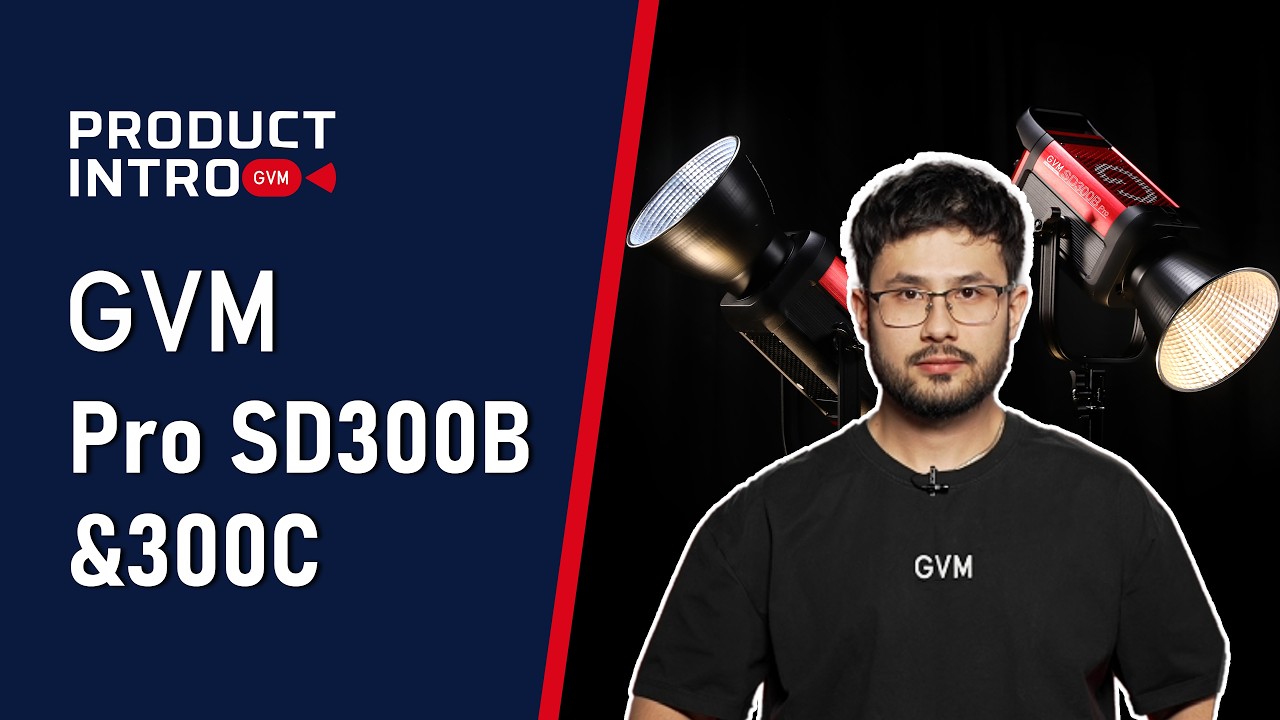 GVM PRO SD300B & SD300C Review | 300W Pro Lights for Filmmakers