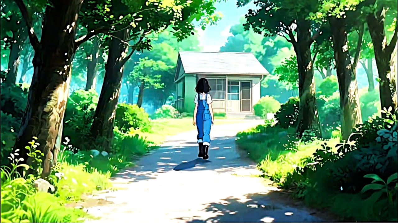 Tranquil Moments in My Garden  |  Ghibli Vibes Video