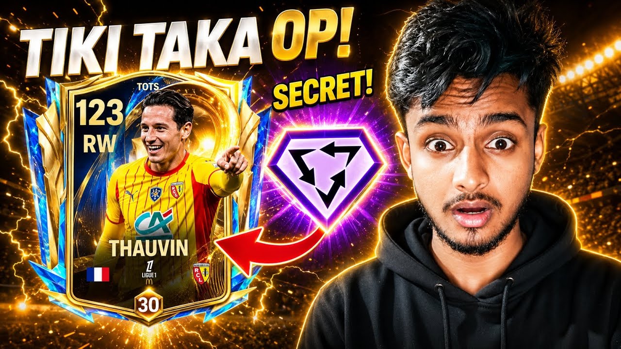 123 UTOTS THAUVIN Review 🔥 Hidden Beast RW in FC Mobile? | Worth It Or Not