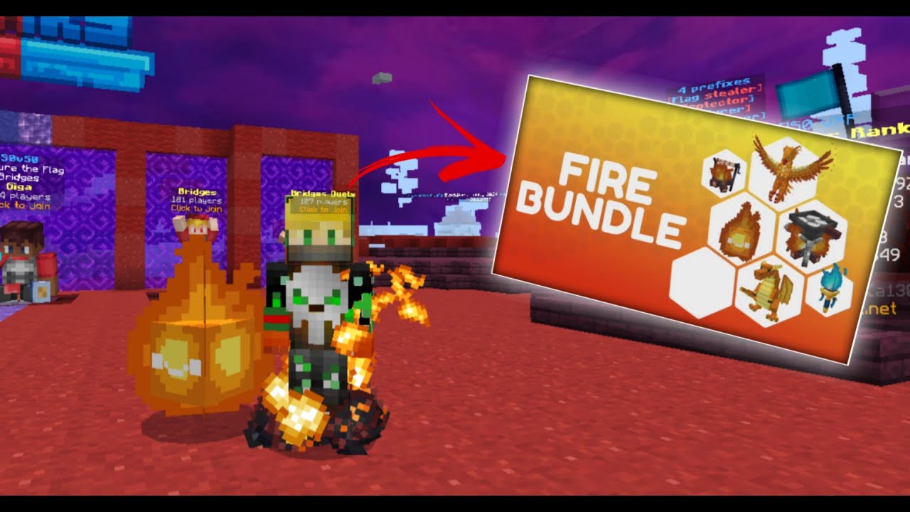 CubeCraft Fire-Bundle Review..!😱