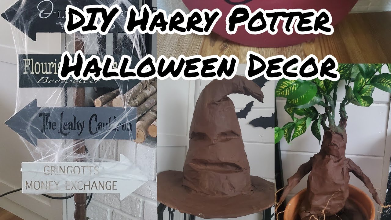 DIY Harry Potter Halloween Decor 2022