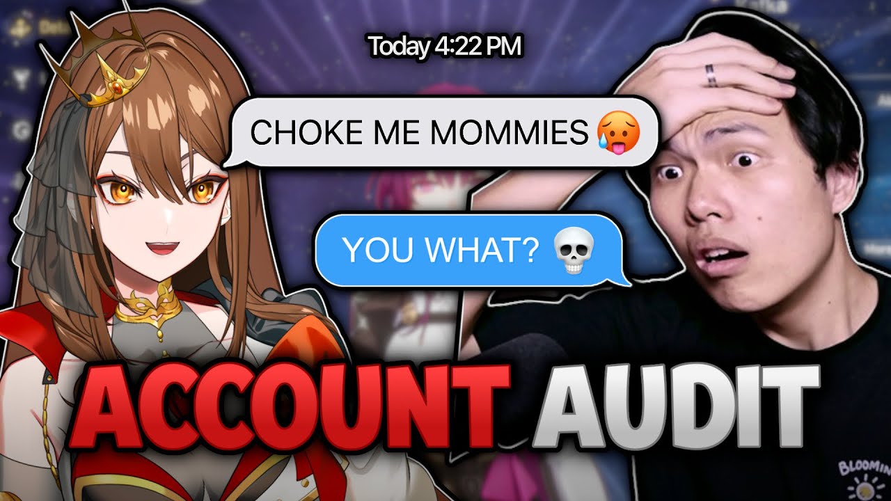 VTuber is COMPLETELY UNHINGED @MinaAoyamaCh | Honkai: Star Rail Account Audit