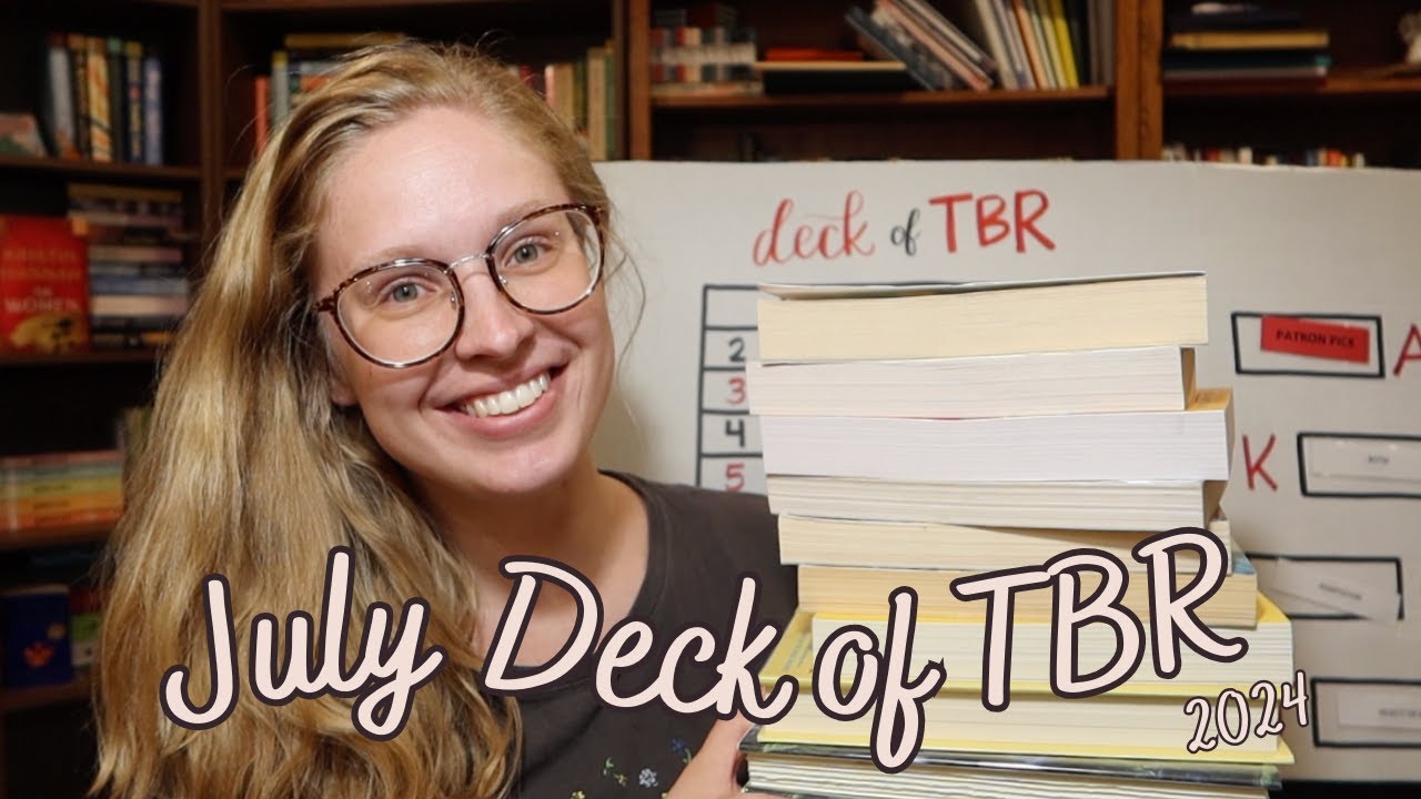 July Deck of TBR Game || only books I want to read for my birthday 🥳