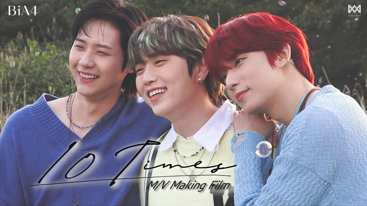 B1A4_10 TIMES M/V Making Film