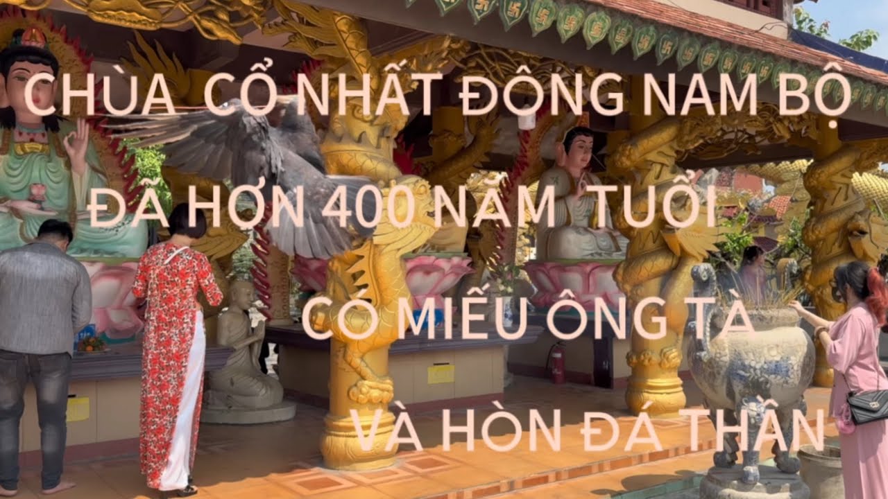CHÙA NÚI CHÂU THỚI NGÔI CHÙA CỔ NHẤT Ở VÙNG ĐÔNG NAM BỘ ,P BÌNH AN,DĨ AN BÌNH DƯƠNG.