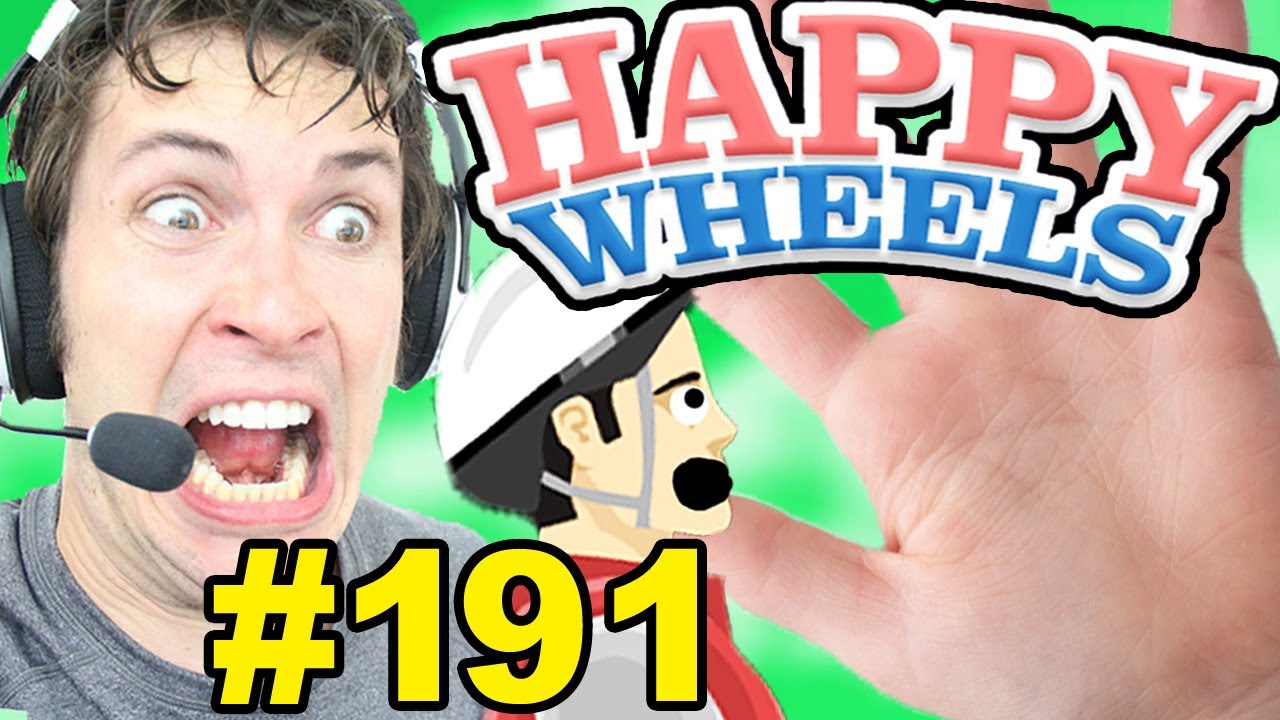 Happy Wheels - FREAKING HUGE HAND