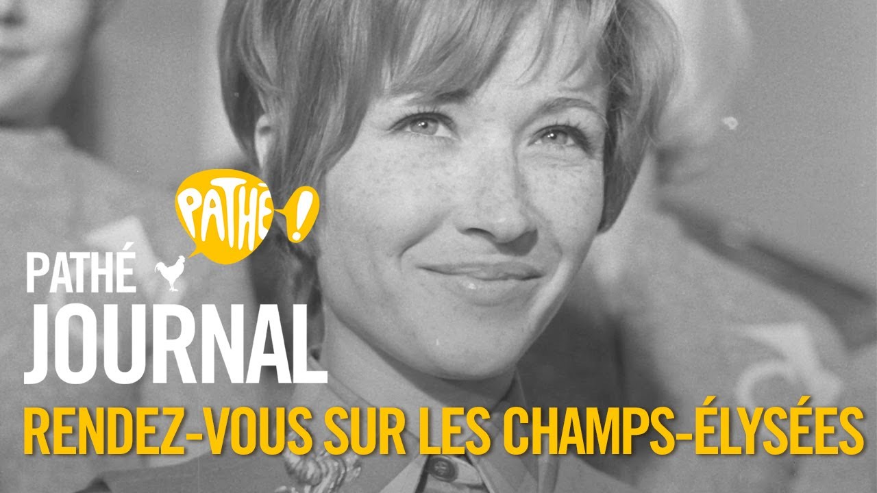 1968 : Rendez-vous aux Champs-Elysées | Pathé Journal