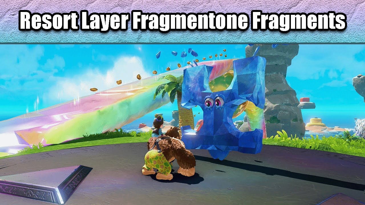 Resort Layer Fragmentone Fragment Locations | Donkey Kong Bananaza