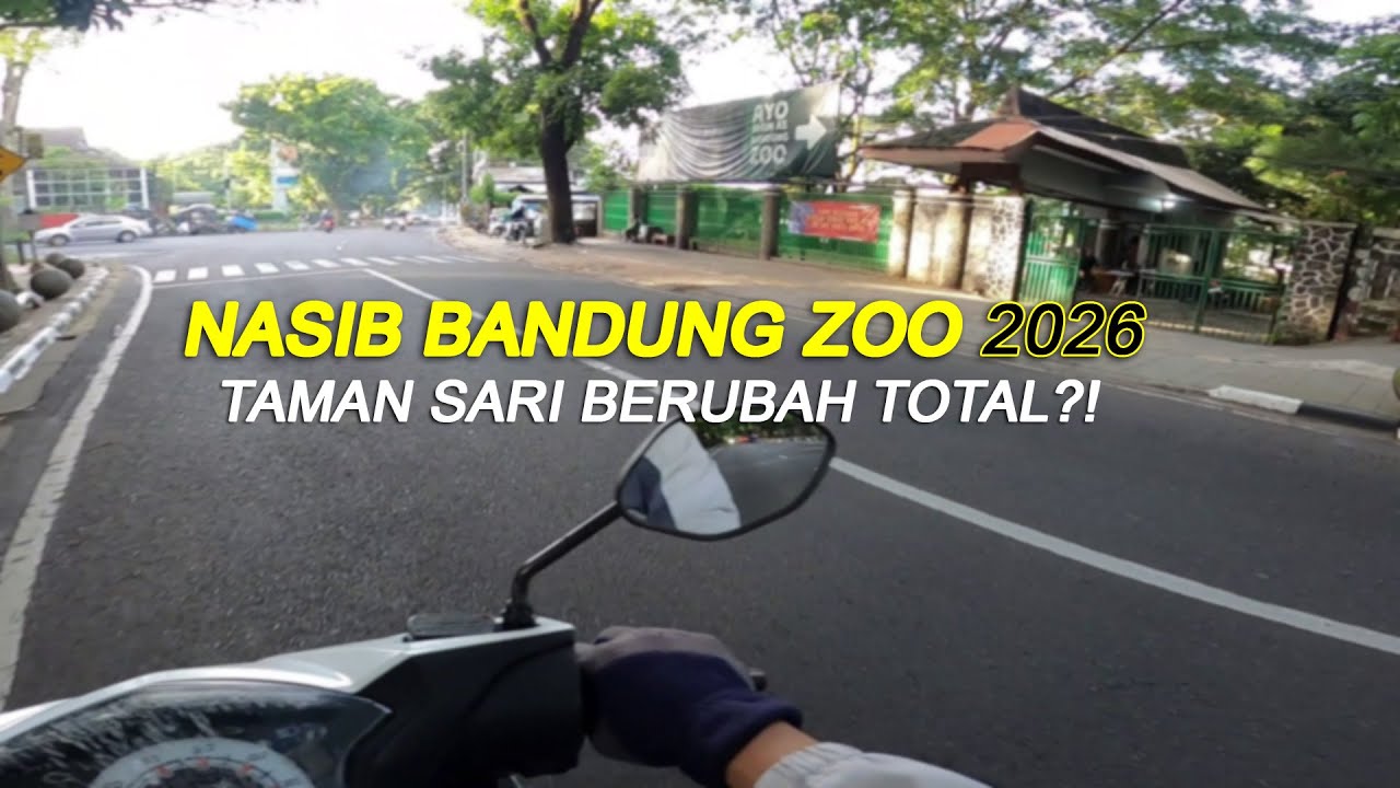 TAMANSARI BERUBAH! BANDUNG ZOO jadi pusat perhatian di Bandung