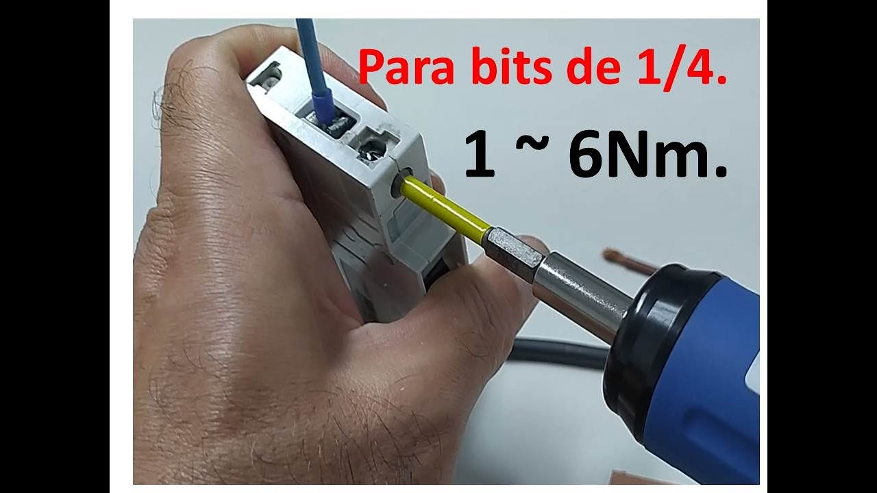 Torquímetro Axial (1~6nM) de estalo 