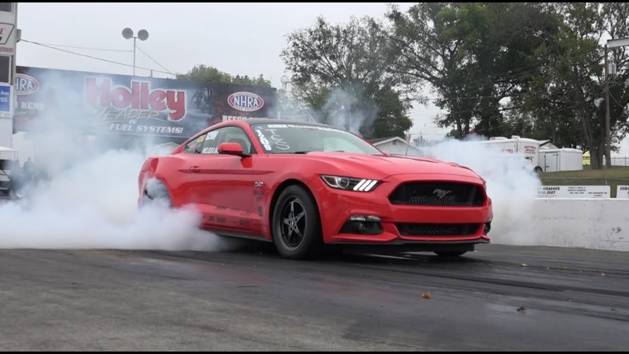 Melissa's Hellion Twin Turbo 2015 Mustang at the Track & Dyno
