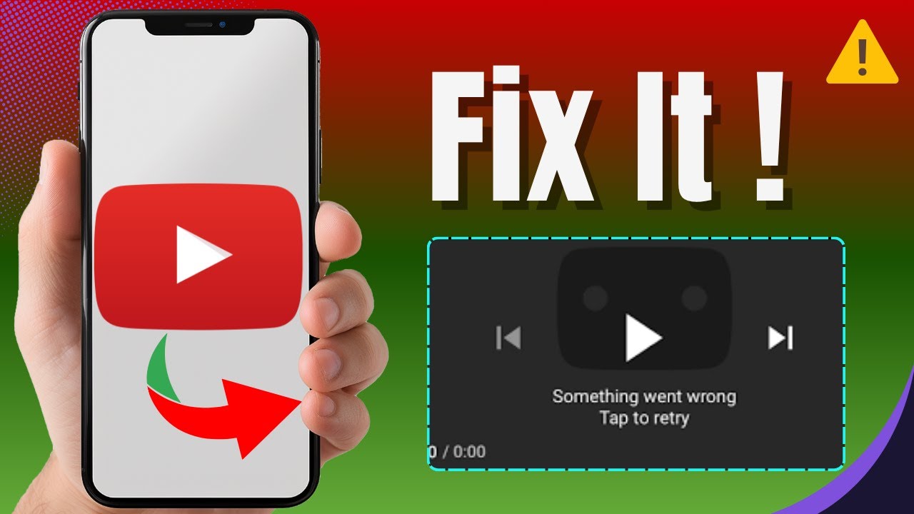 Fix &ldquo;Something Went Wrong, Try Again&rdquo; YouTube Error (2025) &ndash; Quick Solution