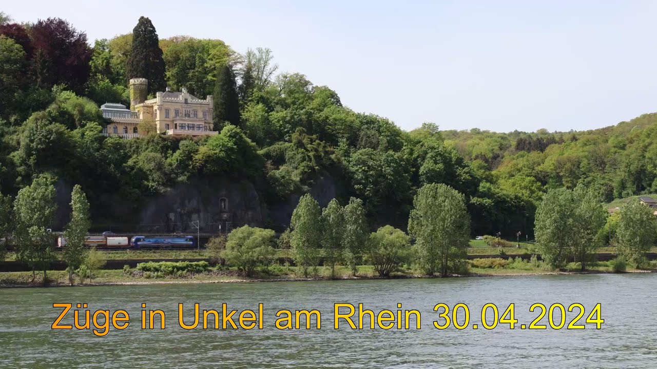 Züge in Unkel am Rhein