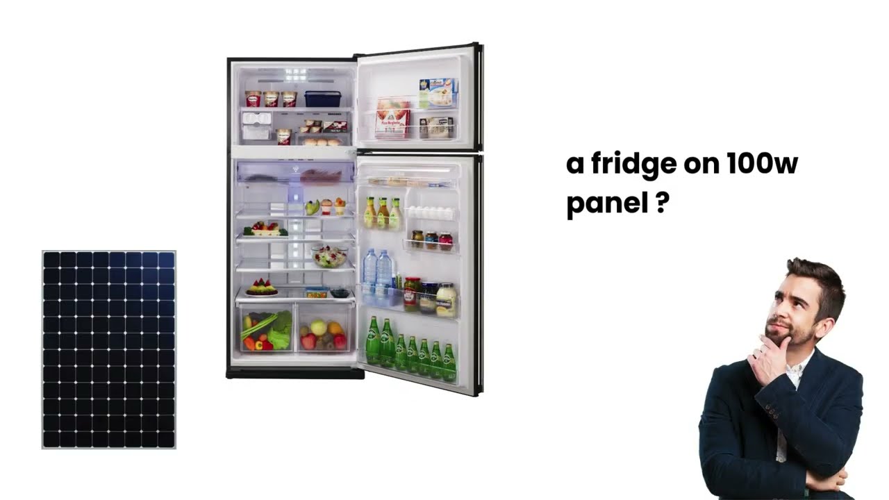 Can a 100W 12V Solar Panel REALLY Run Your Fridge All Day?