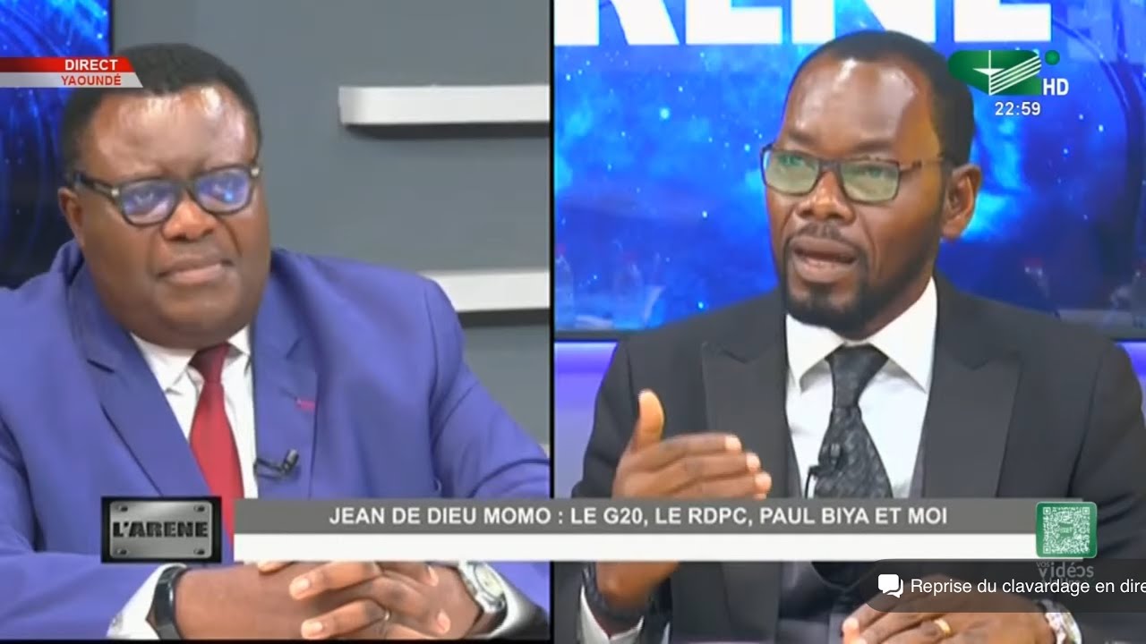 L'ARENE du 16/11/2025, Invité: Me JEAN DE DIEU MOMO, Homme politique, président du PADDEC ...