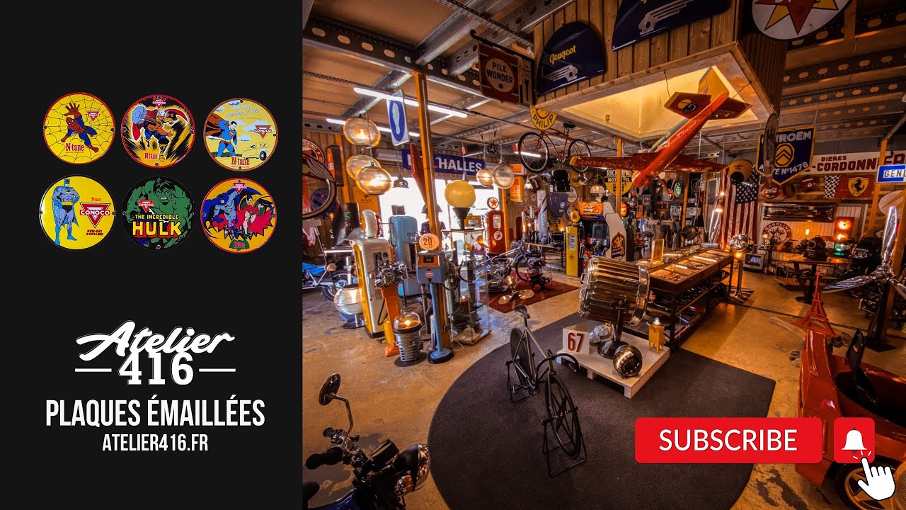 Plaques émaillées - Atelier 416