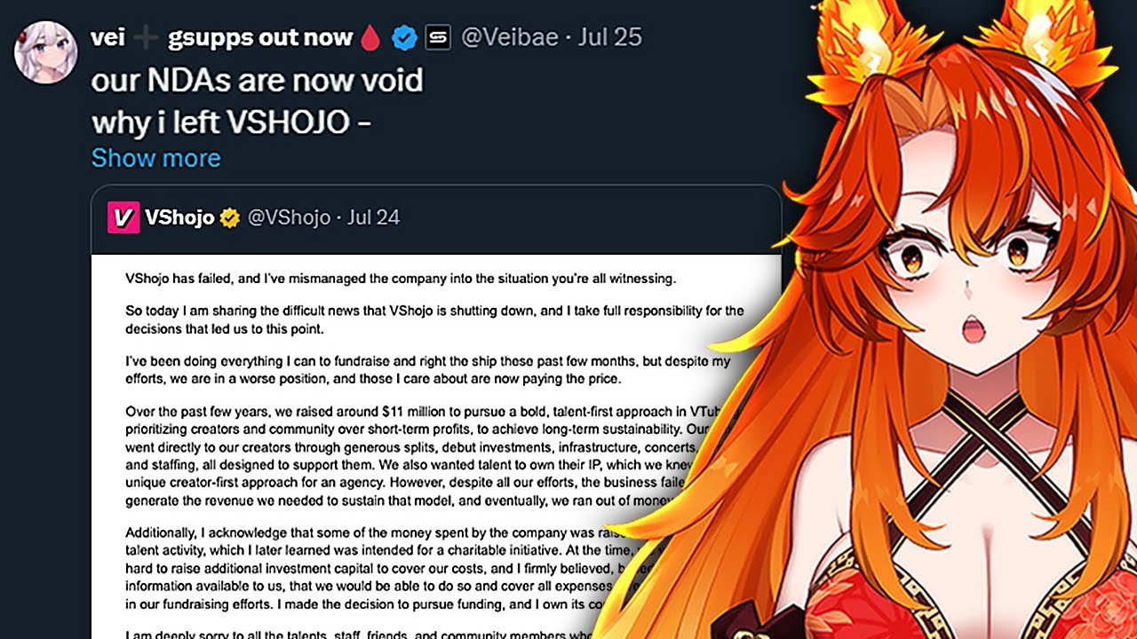 Veibae Just Dropped a Nuke About VShojo..