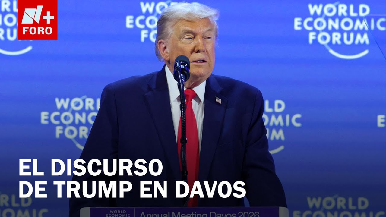 Donald Trump en Davos 2026: Así su Esperado Mensaje