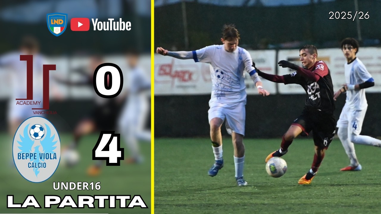 ACADEMY VANCHIGLIA VS BEPPE VIOLA I CAT.  UNDER16