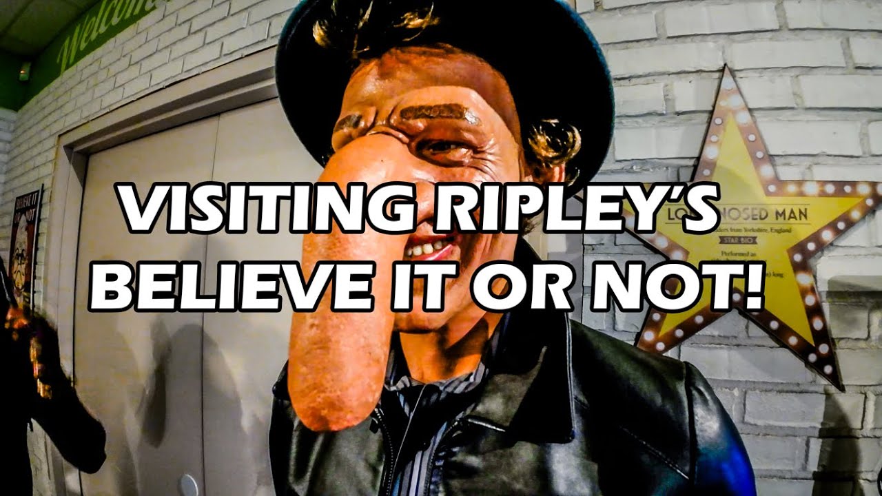 VISITING RIPLEY'S BELIEVE IT OR NOT! 🤯😲❓
