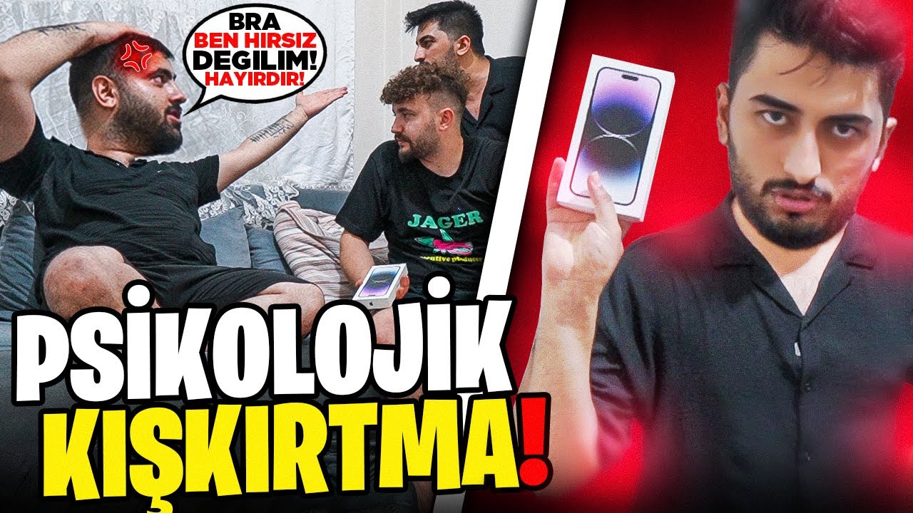 KADİRE PSİKOLOJİK KIŞKIRTMA! ( İPHONE 14 Pro TELEFONU SEN ÇALDIN! )