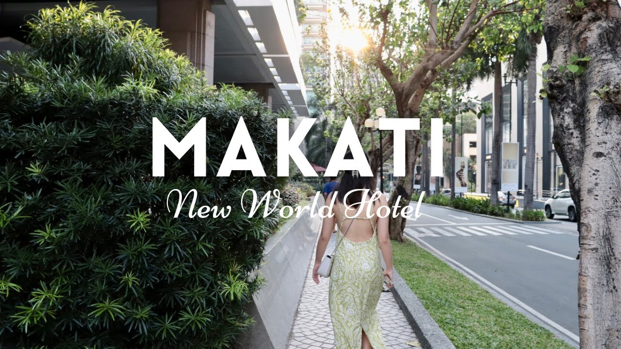 MAKATI | Staycation at New World Makati Hotel (Premier Room City View) 🌃🧖🏼‍♀️
