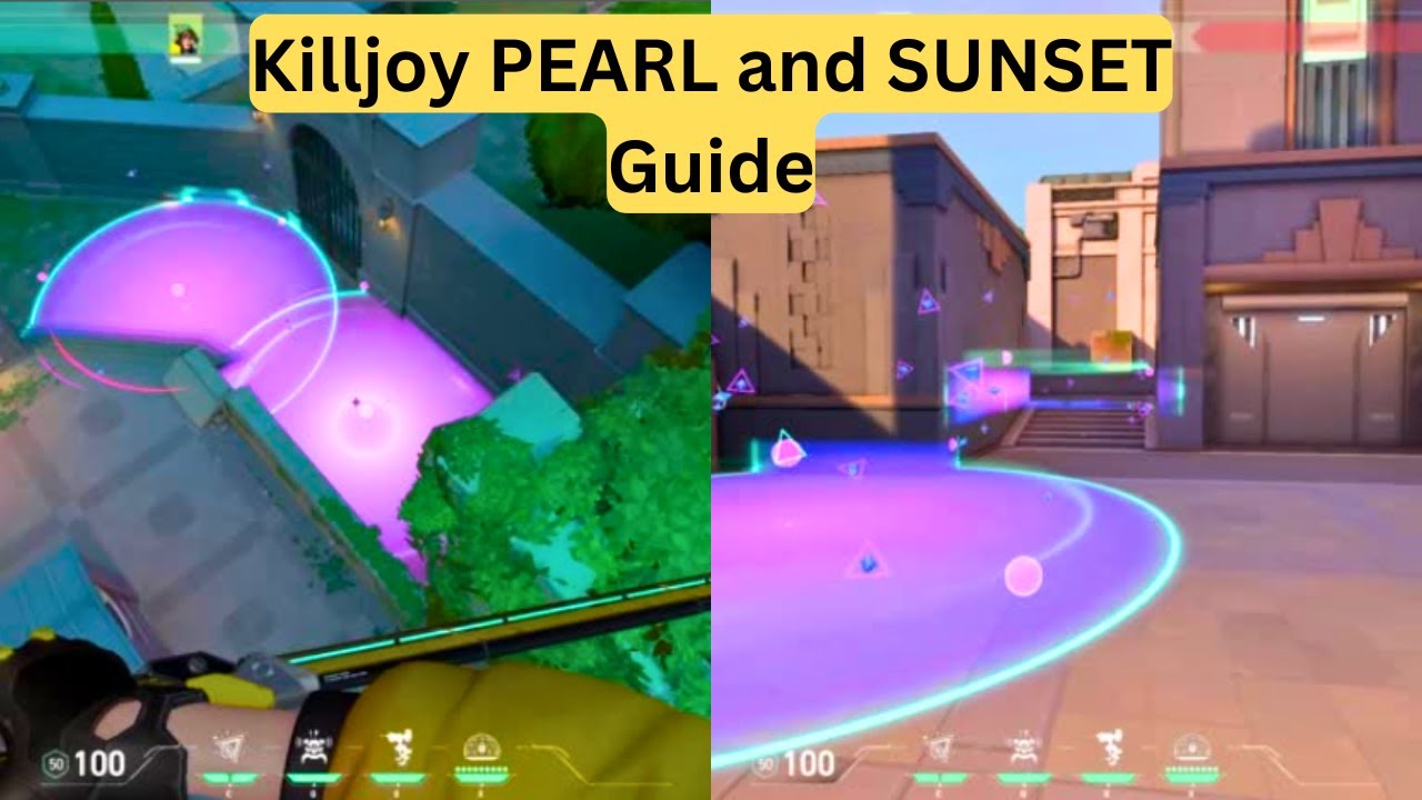 PEARL and new SUNSET KILLJOY guide (Lineups and setups)
