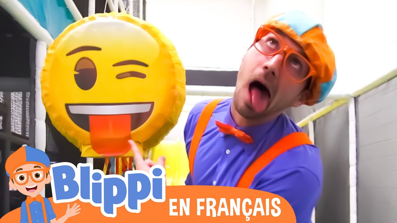 Blippi au parc de jeux couvert - Blippi en fran&ccedil;ais | Vid&eacute;os &eacute;ducatives pour les enfants