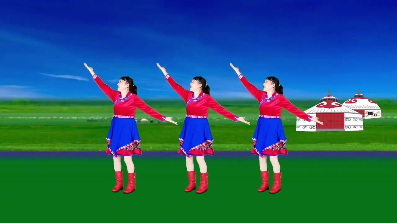 藏族民歌广场舞《卓玛的歌》降央卓玛演唱，歌声醇厚悠扬，听醉了