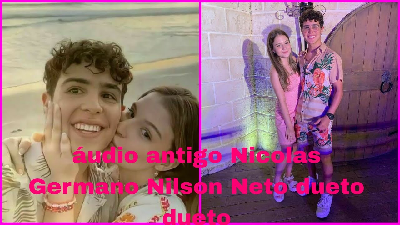 áudio antigo Nicolas Germano Nilson Neto dueto Poliana e João