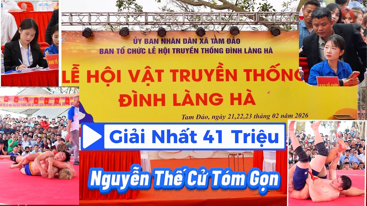 Live Vật Cổ Truyền Làng Hà Tam Đảo 2026