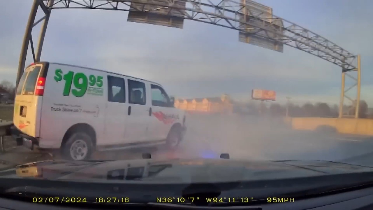 ARKANSAS Police Chase ENDS in Shocking Crash Footage!