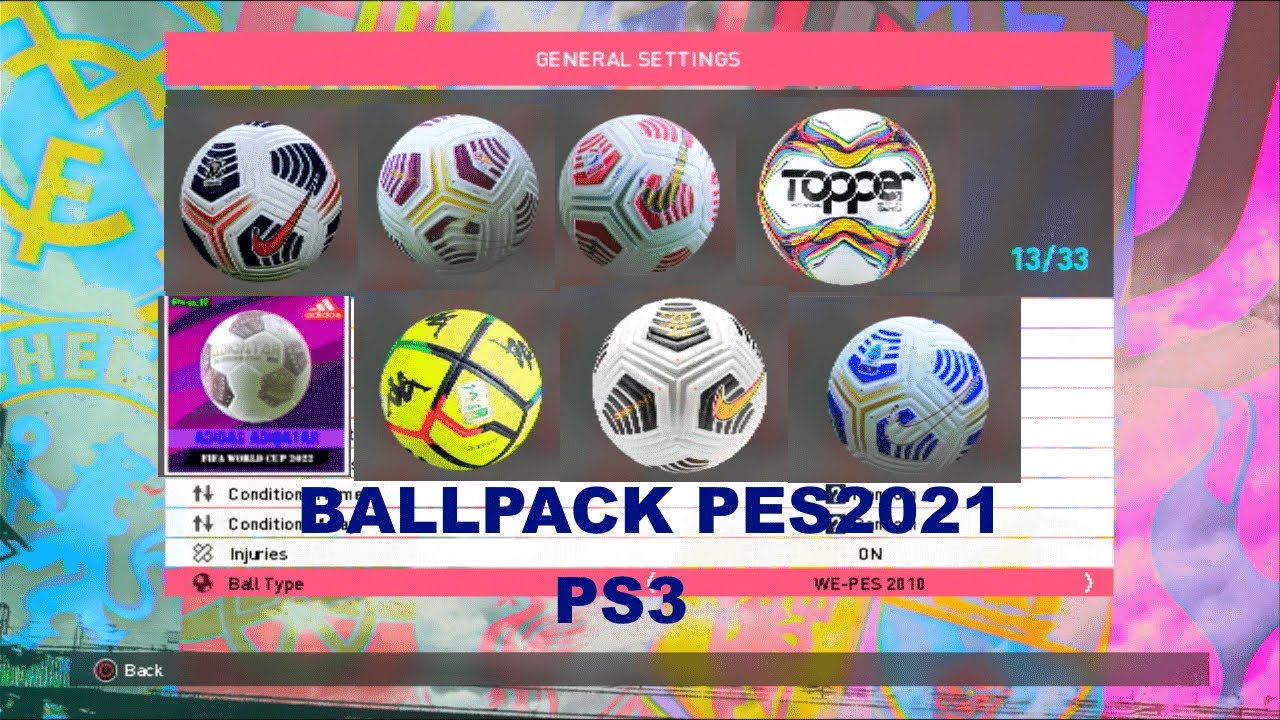 BALLPACK PES2021 PS3 | DOWNLOAD & INSTALL