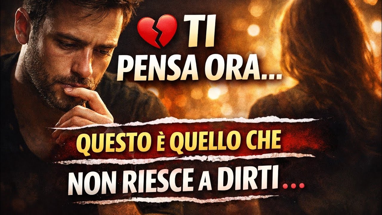 💔 TI PENSA ORA… QUESTO È QUELLO CHE NON RIESCE A DIRTI 🔥