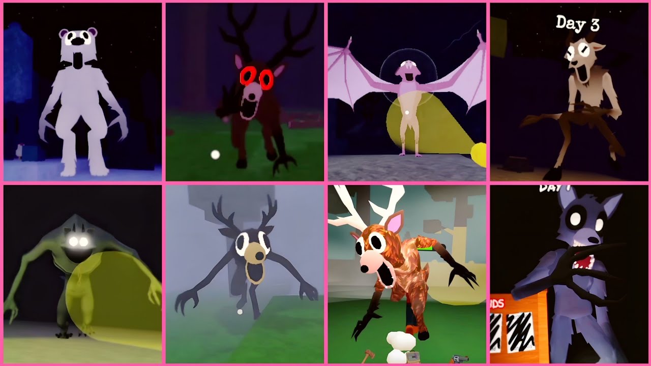 99 nights in the forest l the jungle biome new update jumpscares vs more versions 