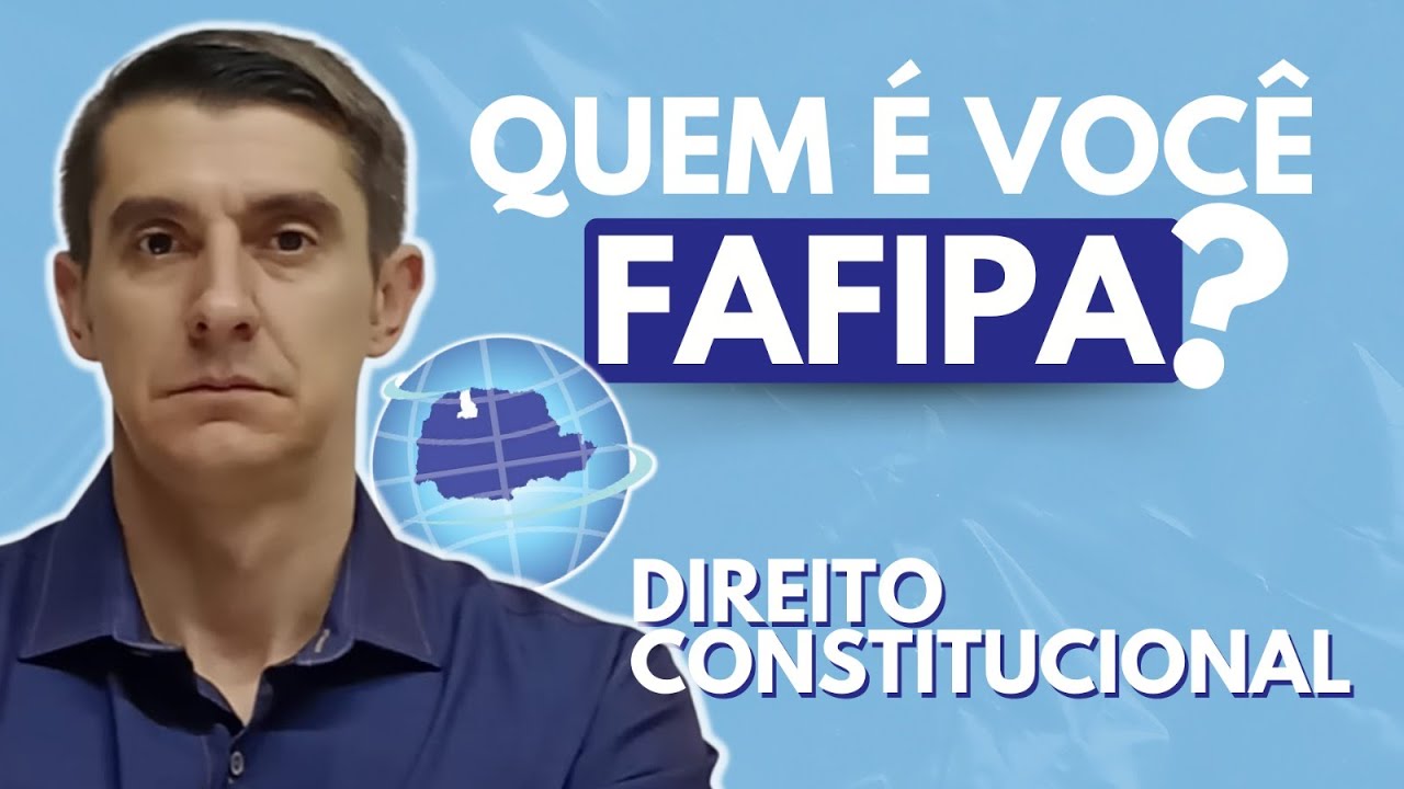 INTENSIVO BANCA FAFIPA - Resolução de questões de DIREITO CONSTITUCIONAL