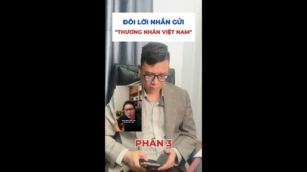 ĐÔI LỜI ANH THỢ LUẬT MUỐN NHẮN GỬI ĐẾN 