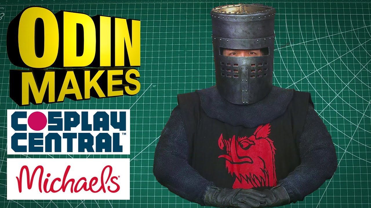 Odin Makes: Black Knight helmet from Monty Python and the Holy Grail in partnership with Michael's