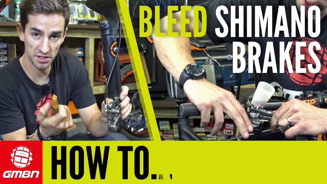 How to Bleed Shimano Disc Brakes &ndash; Mountain Bike Maintenance