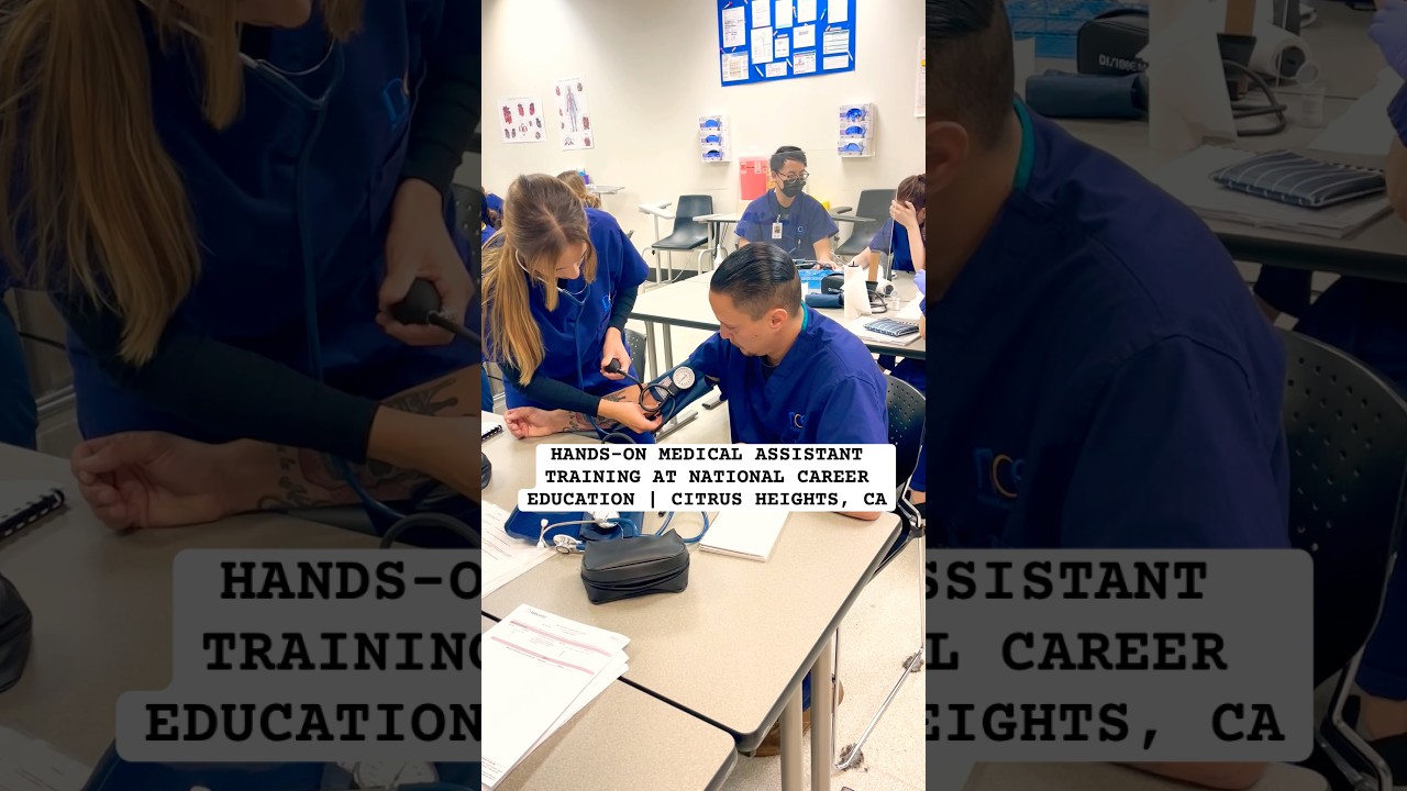 Hands-On Medical Assistant Training at National Career Education | Citrus Heights, CA