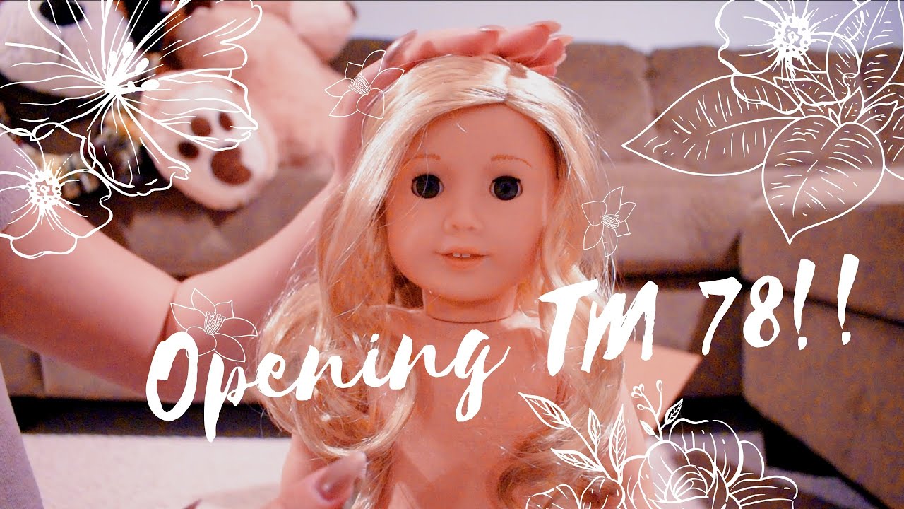 Opening American Girl Doll Truly Me 78!!