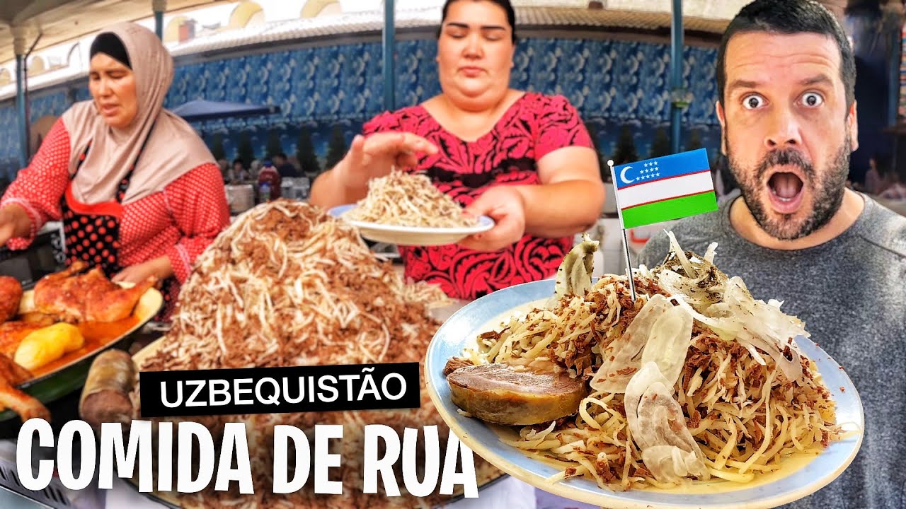 Provando 40 COMIDAS TÍPICAS no Uzbequistão 🇺🇿 [Documentário Completo]