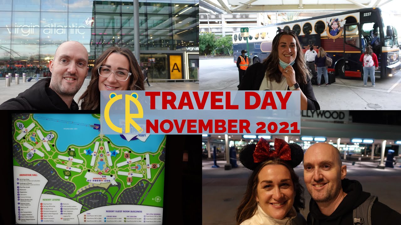 Travel Day To Orlando - Walt Disney World - November 2021