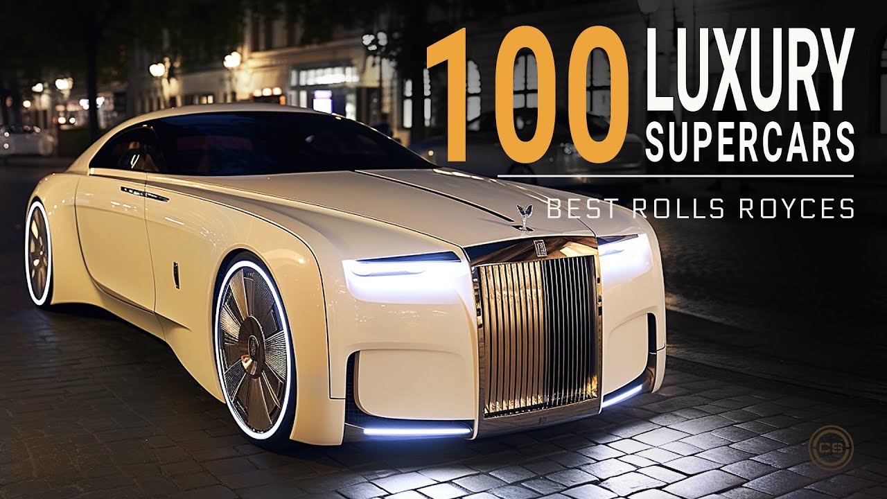 100 РОСКОШНЫХ Роллс-Ройсов, которые поразят вас! #rollsroyce #автомобиль #концепткар
