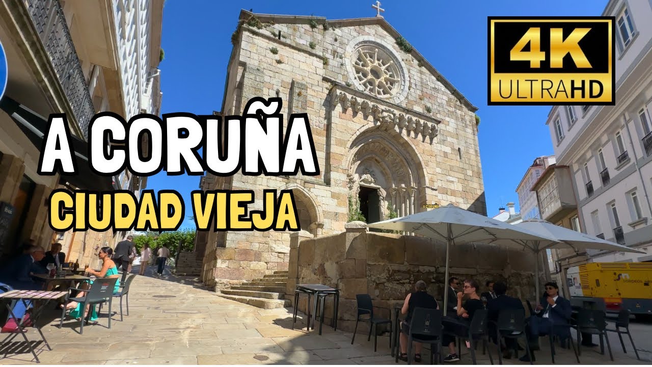 A CORUÑA WALK | CIUDAD VIEJA| Summer 2024 💛