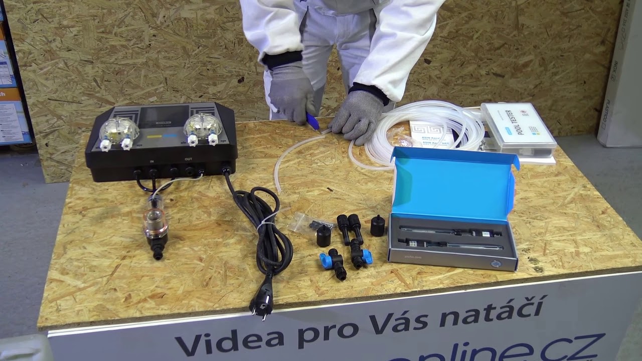 Bazénové automatiky Aseko ASIN Aqua REDOX a CLF