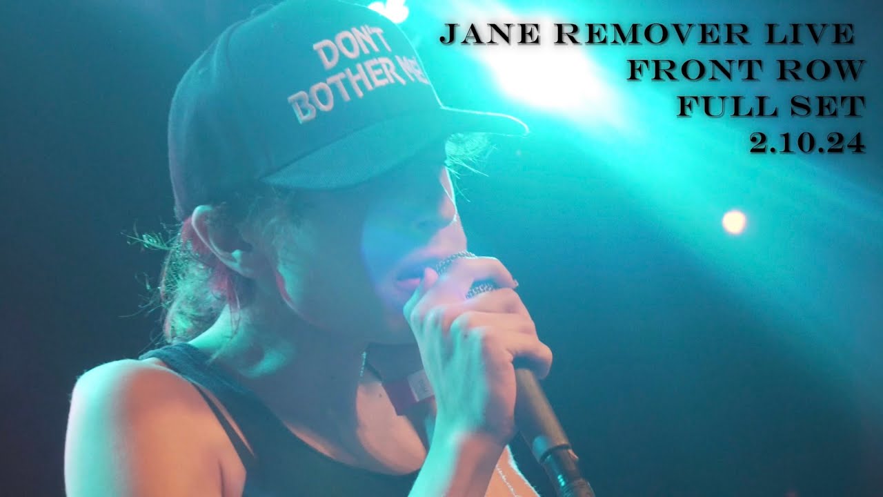 Jane Remover Live Front Row // Designated Dreams Tour @ Brick and Mortar Music Hall 2.10.24